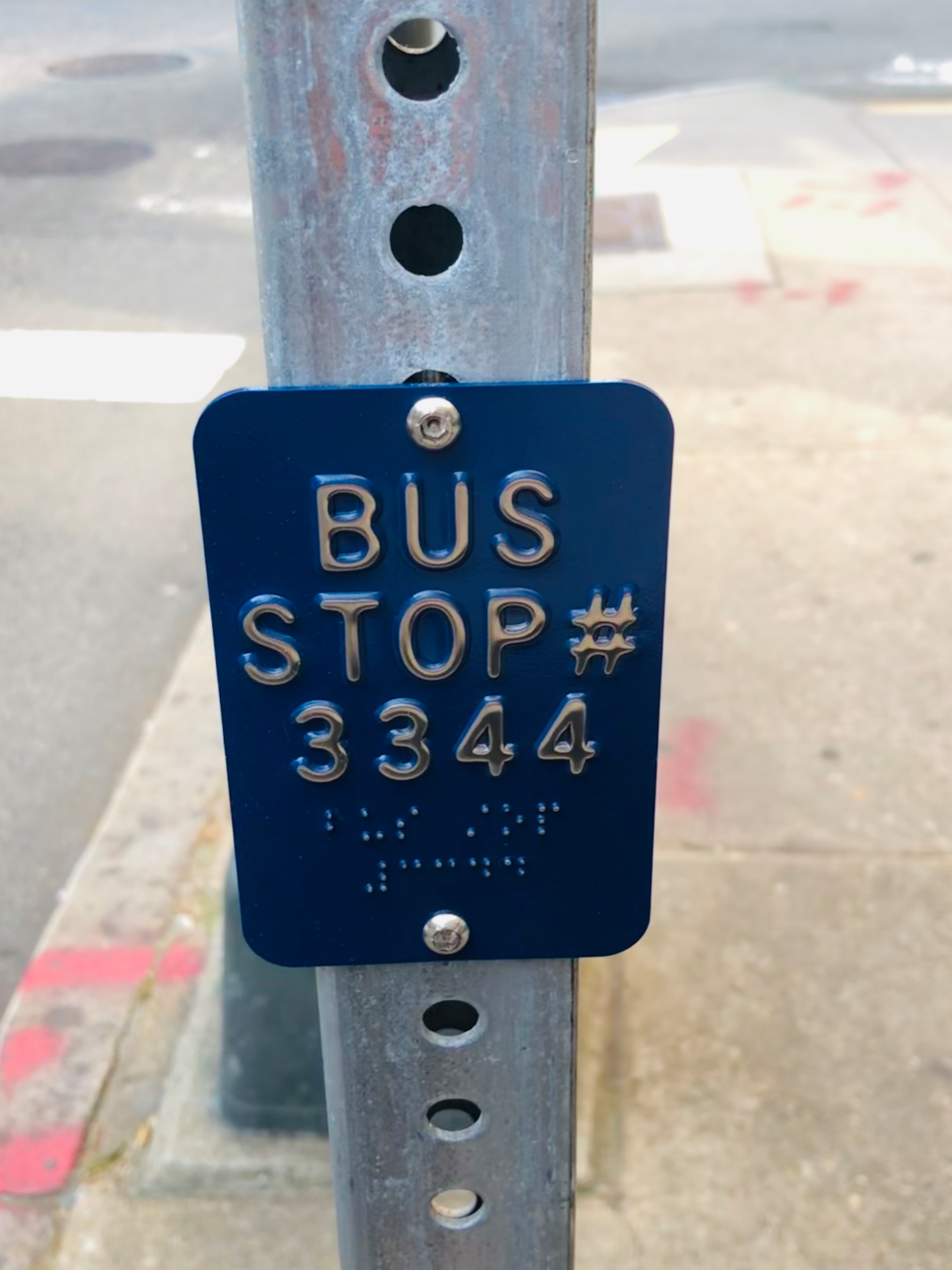 Customers with visual impairments can more easily navigate the Greater Richmond Transit Company&rsquo;s system with newly installed Braille bus stop sign markers this month.