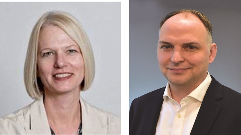 Left, Tracie Winbigler appointed CFO and, right, Stephen Gardner named Chief Operating and Commercial Officer.