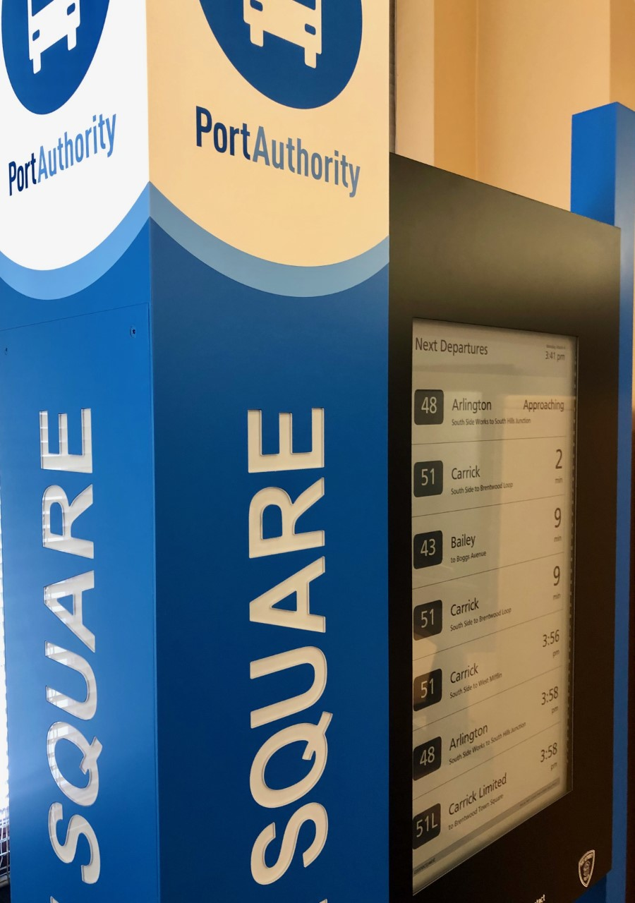 Connectpoint Digital Totem Port Authority Credit Chk