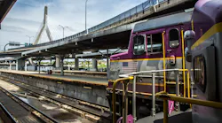 The MBTA commuter rail network has 14 lines that operate over 400 miles of track. The MBTA commuter rail network has 14 lines that operate over 400 miles of track.