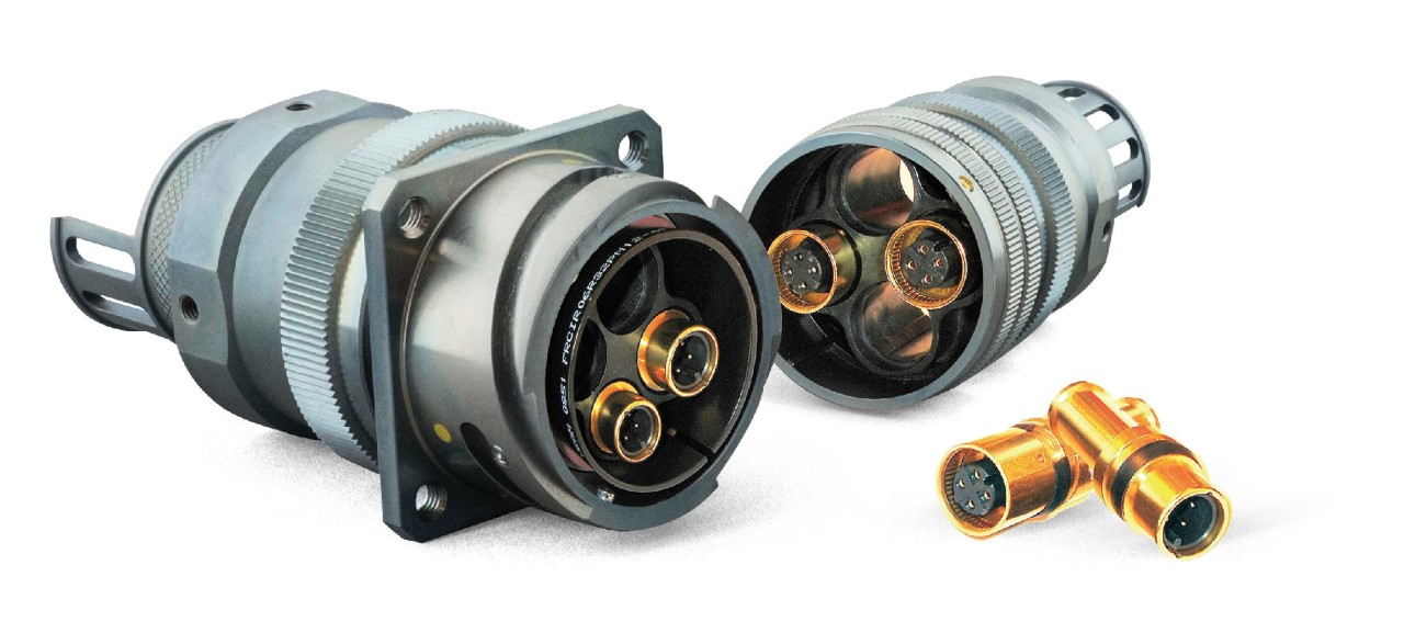 ITT Veam&rsquo;s CIR M12 Connector with Blue Generation Plating.