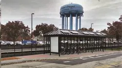 Mount Prospect participated in the program in 2016 and received new shelters and pads to accommodate 60 new covered bicycle parking spaces. Mount Prospect participated in the program in 2016 and received new shelters and pads to accommodate 60 new covered bicycle parking spaces.