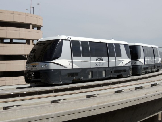 Bombardier's People Mover will add a selective niche to Alstom's mobility solutions. Pictured is the INNOVIA Automated People Mover in Phoenix, Ariz.