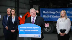 Premier Doug Ford wants the Canadian government to contribute at least 40 percent of the cost to four Toronto transit projects. Premier Doug Ford wants the Canadian government to contribute at least 40 percent of the cost to four Toronto transit projects.