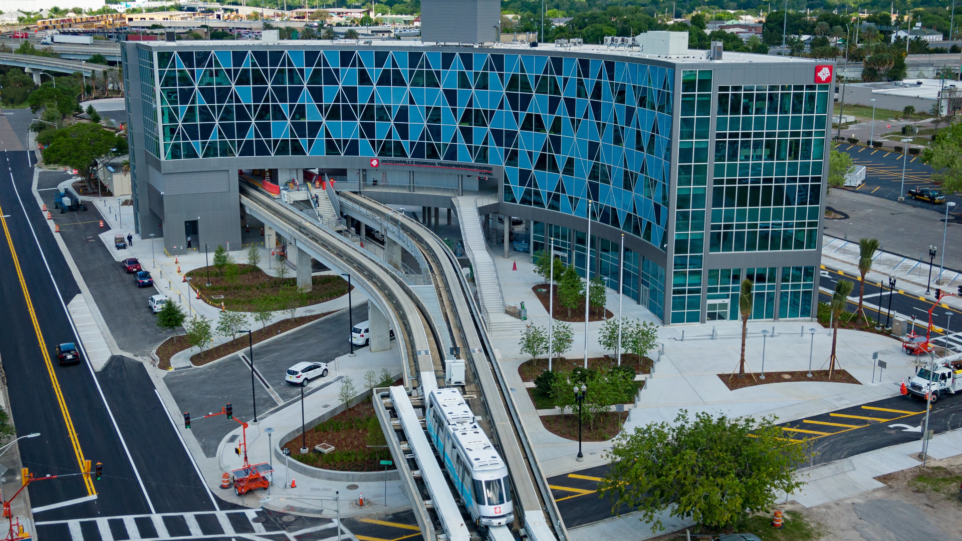 The JRTC at LaVilla will serve as JTA's new downtown bus transfer facility.