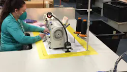 American Seating says it plans to make masks until the pandemic need diminishes. American Seating says it plans to make masks until the pandemic need diminishes.