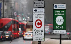 London, UK, began operating a Congestion Charging scheme in 2003. London, UK, began operating a Congestion Charging scheme in 2003.