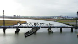 Amtrak received more than $55 million for the replacement of the Portal North Bridge. Amtrak received more than $55 million for the replacement of the Portal North Bridge.