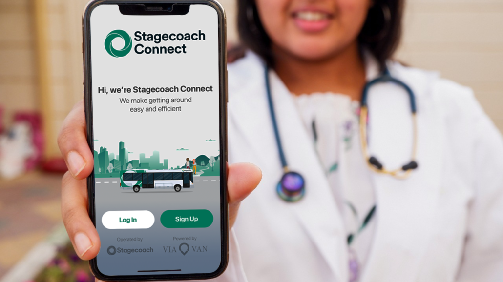 Stagecoach Connect Credit Via Van