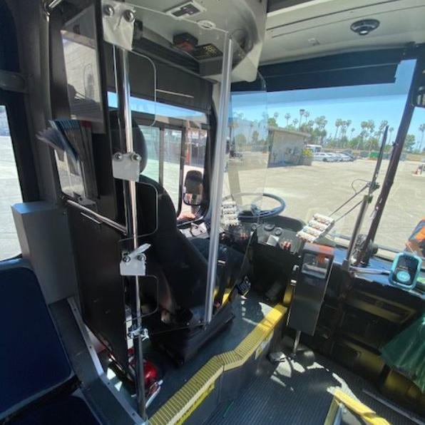 Designed for small to medium sized buses, the DryVGard can be retrofitted to existing rolling stock.