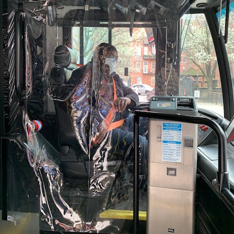 Greater Cleveland RTA is installing vinyl curtains on its entire bus fleet.