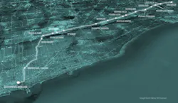 RTA's study examines potential service improvements along Metra's NCS Line. RTA's study examines potential service improvements along Metra's NCS Line.