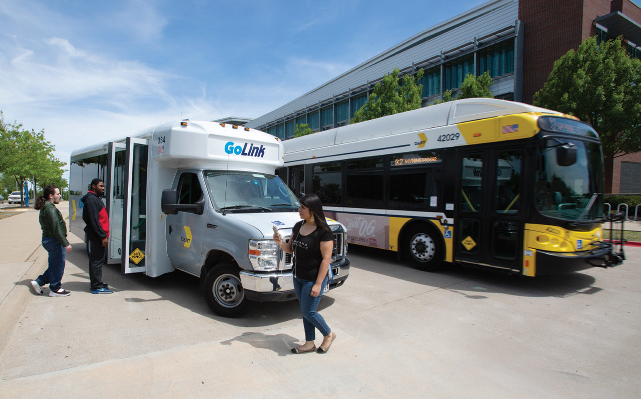 Uber will provide additional capacity to DART's 13 GoLink service zones.