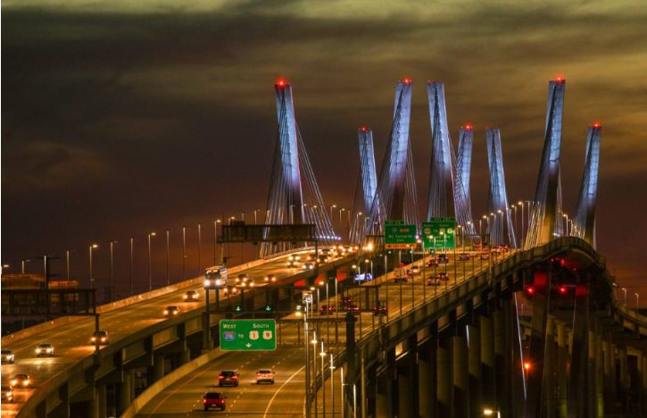 PANYNJ says bridge and tunnel traffic is down 50 percent.