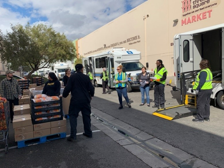 Southern Nevada RTC has been delivering 300 meals each week to seniors in need.