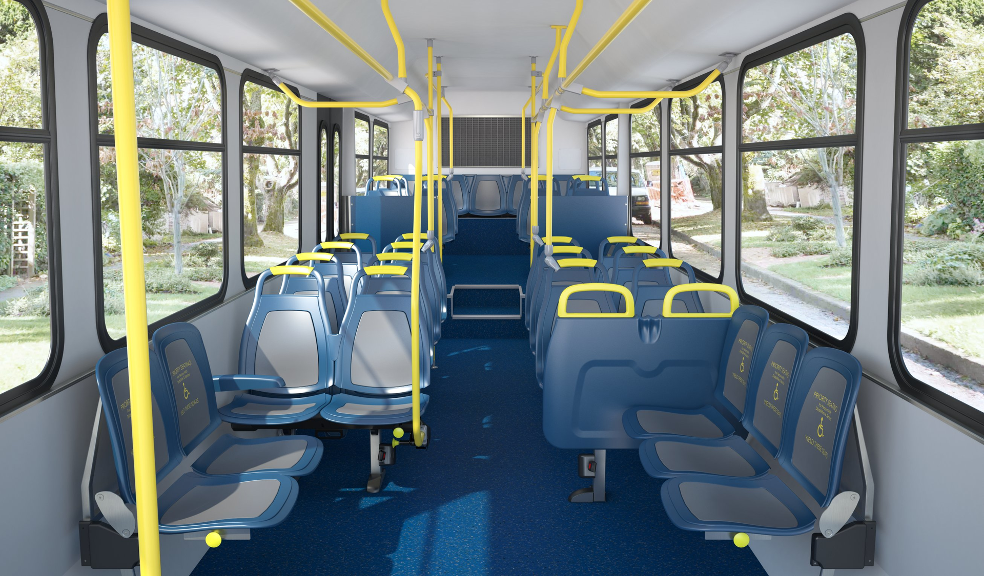 American Seating selected Aegis Microbe Shield, an EPA-registered surface coating that provides an invisible barrier to inhibit the growth of bacteria, mold and mildew.