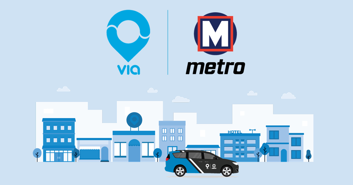 Via Metro STL is a 12-month pilot program to explore on-demand transportation options as part of Metro Transit&rsquo;s services.