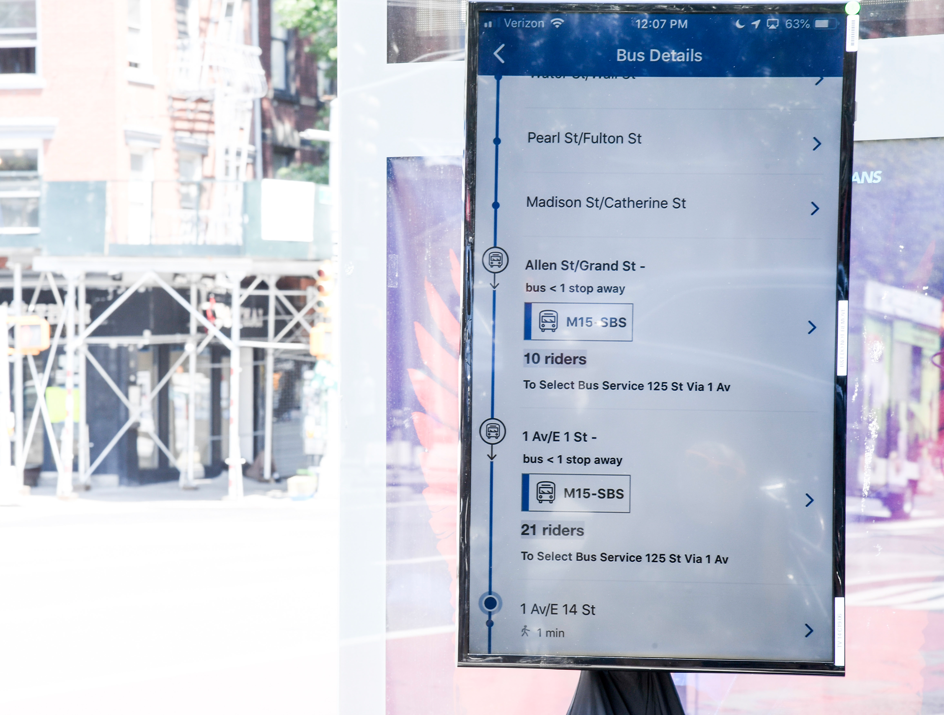 MTA launches new real-time bus ridership tracker via MYmta app.
