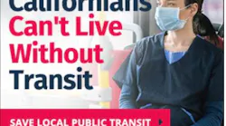 The association has launched a statewide digital advertising campaign to demonstrate public transit is essential. The association has launched a statewide digital advertising campaign to demonstrate public transit is essential.