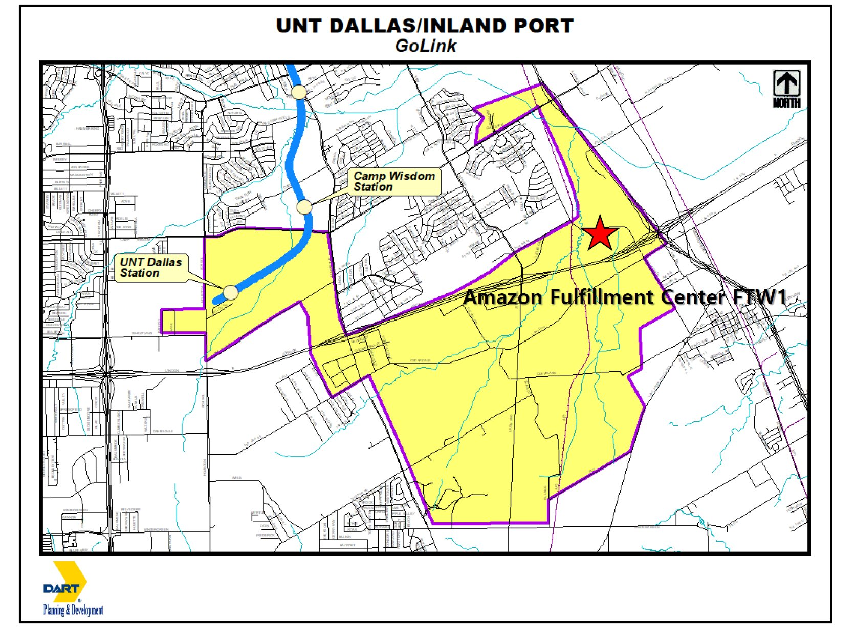 DART renews the Amazon Fulfillment Center on-demand GoLink shuttle service.