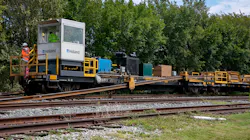 Rail for the Silver Line arrives in Plano. Rail for the Silver Line arrives in Plano.