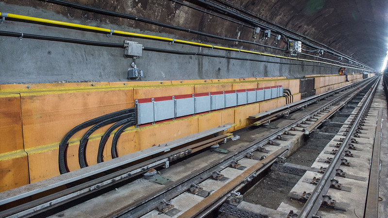 The tunnel carrying the L Line between Manhattan and Brooklyn became the first under river tunnel on MTA's network to have full connectivity.