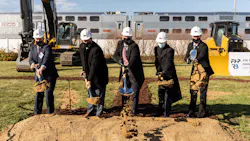 State and local officials break ground on the West Lake Corridor Project on Oct. 28, 2020. State and local officials break ground on the West Lake Corridor Project on Oct. 28, 2020.