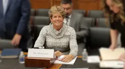 Stacey Mortensen during her November 2019 House T&I Committee hearing testimony. Stacey Mortensen during her November 2019 House T&I Committee hearing testimony.