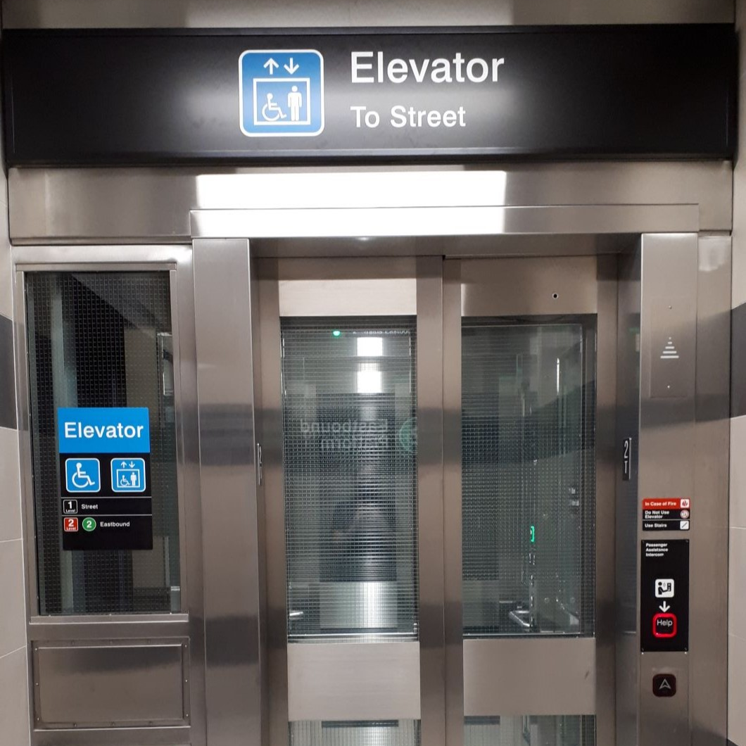 Wellesley and Chester are the 47th and 48th stations to become accessible.