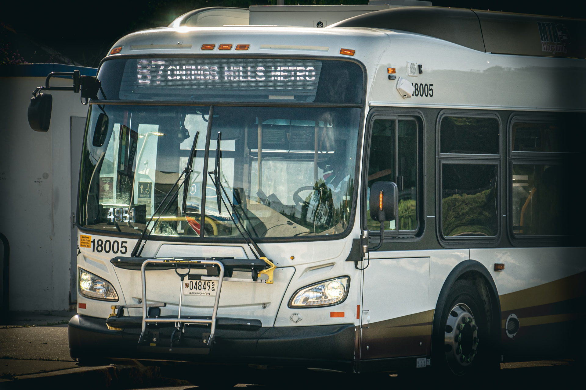 Core local bus and MobilityLink service will continue to operate on current schedules, while commuter bus and MARC service will begin operating at reduced levels on Nov. 2.