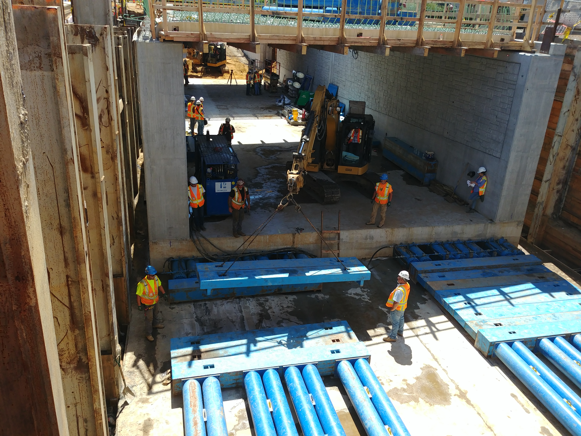 Covert Avenue Grade Crossing Elimination, New Hyde Park.