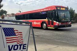 RideKC is offering free rides on Nov. 3 to ease transport options for those still wishing to vote in the U.S. general election. RideKC is offering free rides on Nov. 3 to ease transport options for those still wishing to vote in the U.S. general election.
