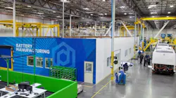 Proterra's new battery manufacturing line is co-located within its existing EV bus facility. Proterra's new battery manufacturing line is co-located within its existing EV bus facility.