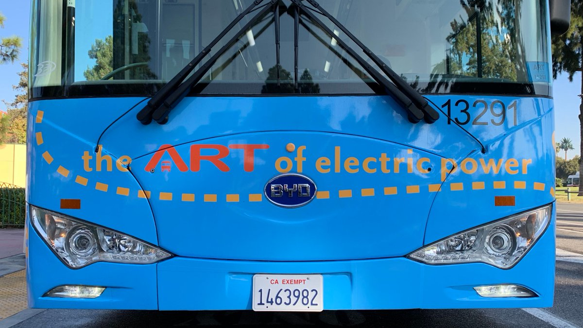 Anaheim Transportation Network plans to have a fully electric fleet by 2025.