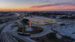 An Aerial view of Houston METRO’s Northwest Transit Center. An Aerial view of Houston METRO’s Northwest Transit Center.