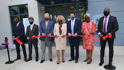 Left to right: Commissioner Mack Bernard, Commissioner Gregg K. Weiss, Vice Mayor Robert Weinroth, Commissioner Maria Sachs, Assistant County Administrator Todd J. Bonlarron, County Administrator Verdenia C. Baker and Palm Tran Executive Director Clinton B. Forbes. Left to right: Commissioner Mack Bernard, Commissioner Gregg K. Weiss, Vice Mayor Robert Weinroth, Commissioner Maria Sachs, Assistant County Administrator Todd J. Bonlarron, County Administrator Verdenia C. Baker and Palm Tran Executive Director Clinton B. Forbes.