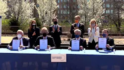 Officials signed agreements for the Transforming Rail in Virginia initiative on March 30 at the Amtrak/VRE station in Alexandria, Va. Officials signed agreements for the Transforming Rail in Virginia initiative on March 30 at the Amtrak/VRE station in Alexandria, Va.