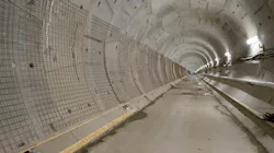 A look at one of the tunnels developed for the Eglinton Crosstown light rail transit project. A look at one of the tunnels developed for the Eglinton Crosstown light rail transit project.