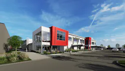 A rendering of the Depot District Clean Fuels Technology Center, which will house bus operations, maintenance and administration offices. A rendering of the Depot District Clean Fuels Technology Center, which will house bus operations, maintenance and administration offices.