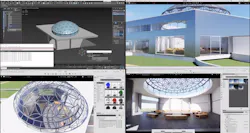 NVIDIA Omniverse fundamentally transforms 3D workflows, uniting users, design tools, and assets in a shared virtual space and enabling real time collaboration. This demo showcases four users spread across geographies, collaborative designing, building and iterating on a single architecture and engineering scene using different industry applications. NVIDIA Omniverse fundamentally transforms 3D workflows, uniting users, design tools, and assets in a shared virtual space and enabling real time collaboration. This demo showcases four users spread across geographies, collaborative designing, building and iterating on a single architecture and engineering scene using different industry applications.