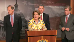 Sen. Capito speaks during a press conference outlining the Senate Republican infrastructure counteroffer. Sen. Capito speaks during a press conference outlining the Senate Republican infrastructure counteroffer.