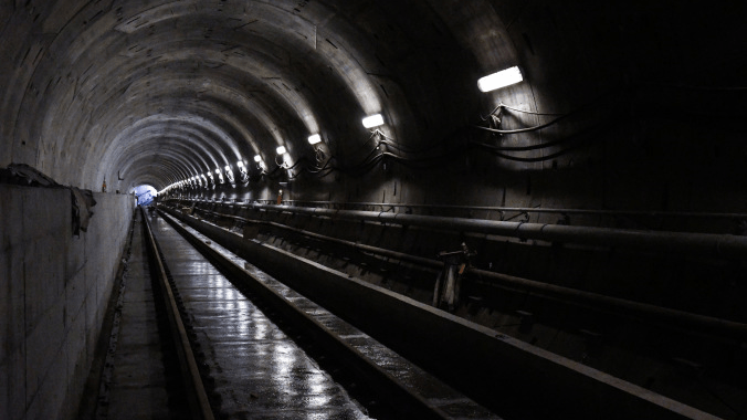 An example of a tunnel from the Eglinton Crosstown project underway; West End Connectors will design, build and finance the tunnels for the Eglinton Crosstown West Extension.