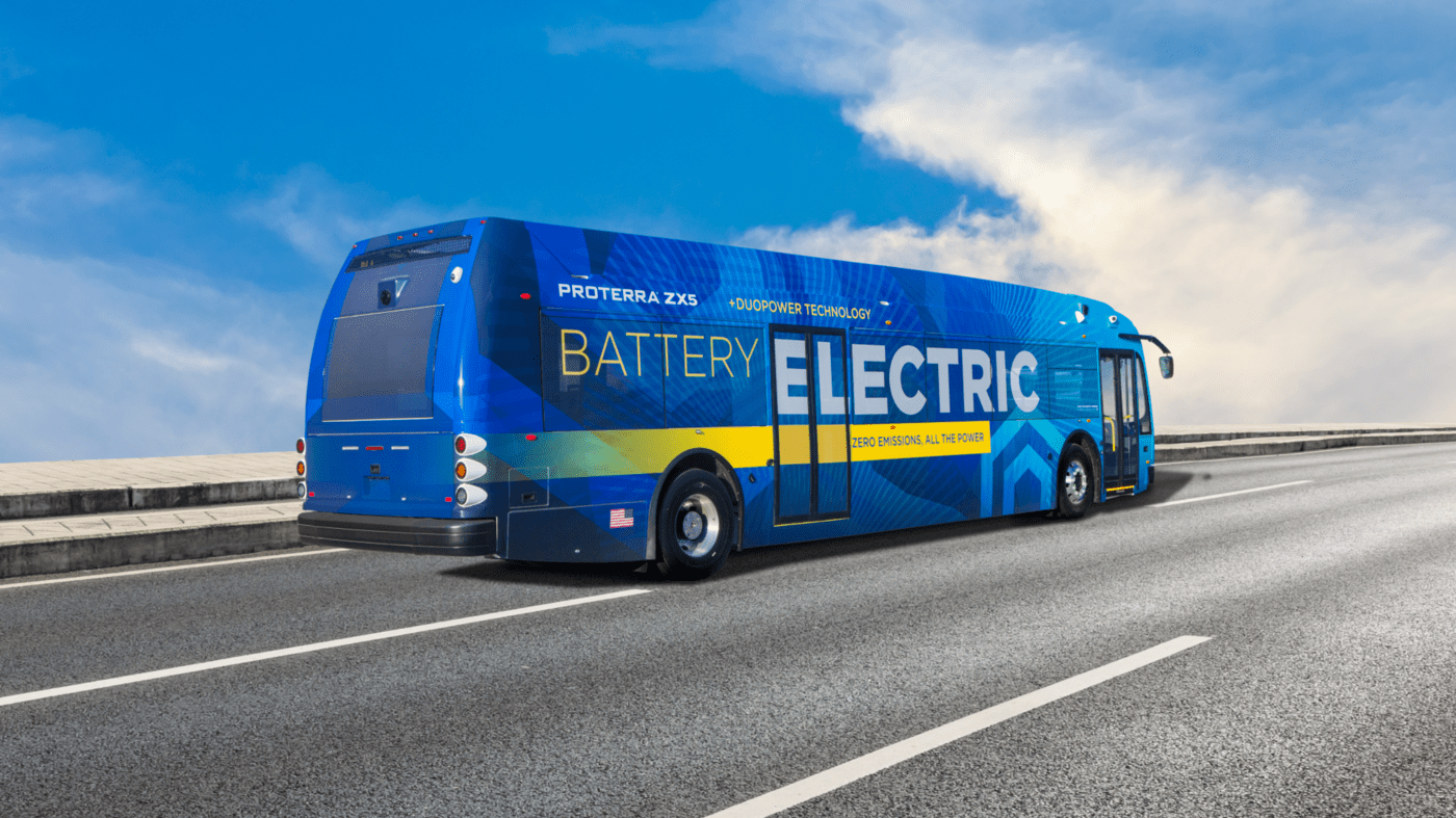Forty-two of the buses Miami-Dade County ordered from Proterra will be the company's newest ZX5+ model, while the initial order of 33 buses will be Proterra's Catalyst&circledR; E2 model.
