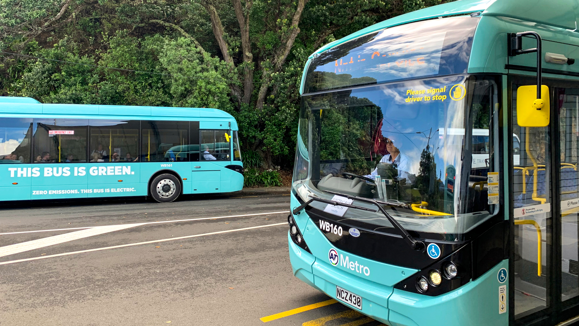 ADL electric buses in New Zealand.