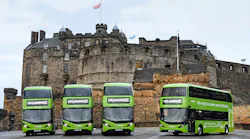 New Lothian buses. New Lothian buses.
