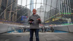 Janno Lieber speaks at the January 2021 opening of New York Penn Station's new East End Gateway. Janno Lieber speaks at the January 2021 opening of New York Penn Station's new East End Gateway.