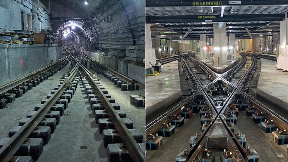 The premium of building transit in the U.S.: MTA's Second Ave. Subway, left, which opened in 2017, was a 1.7-mile project that carried a cost of $3.5 billion per mile, while TfL's North Line extension to Battersea, right, scheduled to open Fall 2021, is a two-mile project that carried a cost of $898 million per mile.