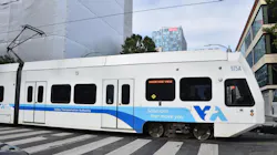 A Santa Clara VTA light-rail train moves in downtown San Jose in this file image. The transit authority is working to restore service to its light-rail system by the end of July. A Santa Clara VTA light-rail train moves in downtown San Jose in this file image. The transit authority is working to restore service to its light-rail system by the end of July.