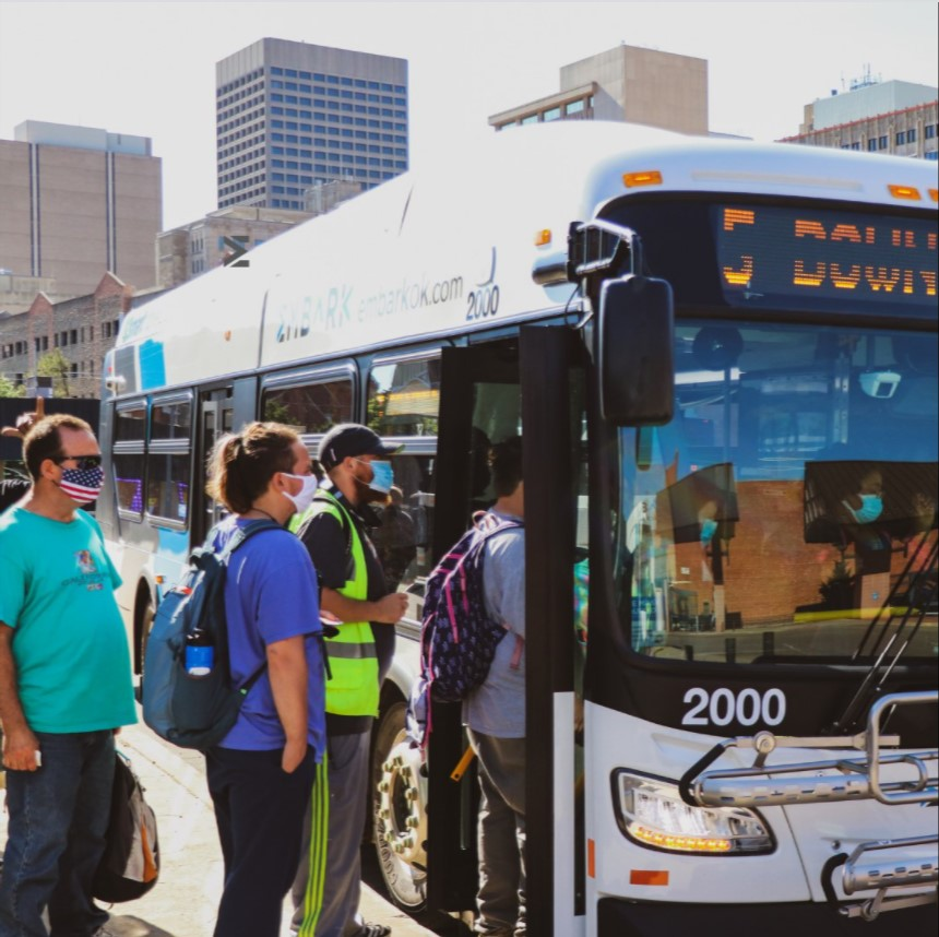 Oklahoma City saw 81 percent of riders on its EMBARK bus system compared with May 2019 levels.
