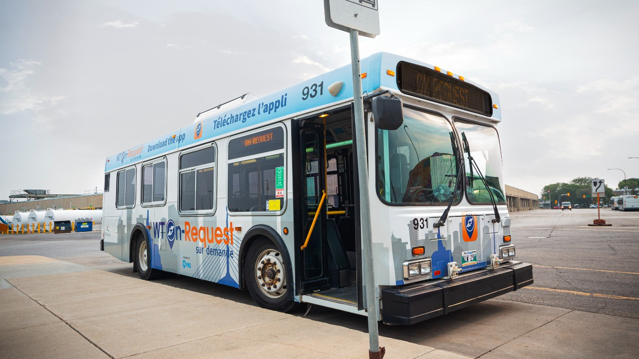 Winnipeg Transit's On-Request pilot will operate within three zones when it launches on Aug. 12.